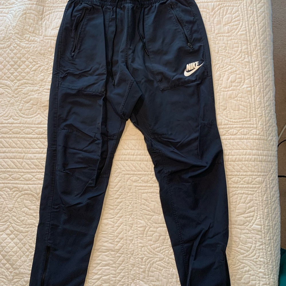 Nike Black zipper pocket Jogger Pants